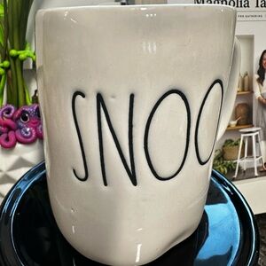 Rae Dunn Cream SNOOZE Mug